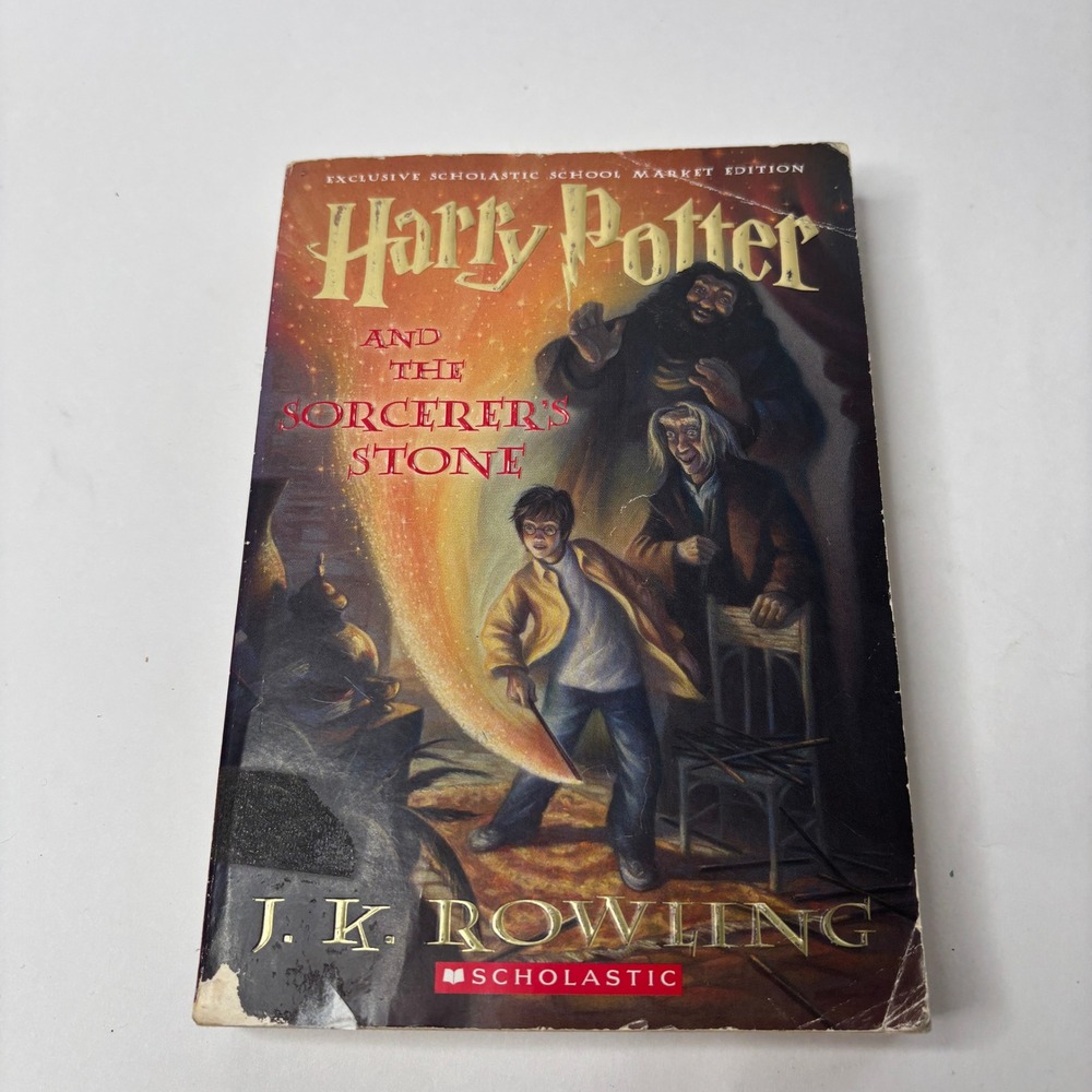 Harry Potter and the Sorcerers Stone Scholastic School Market Ed Paperback SEE